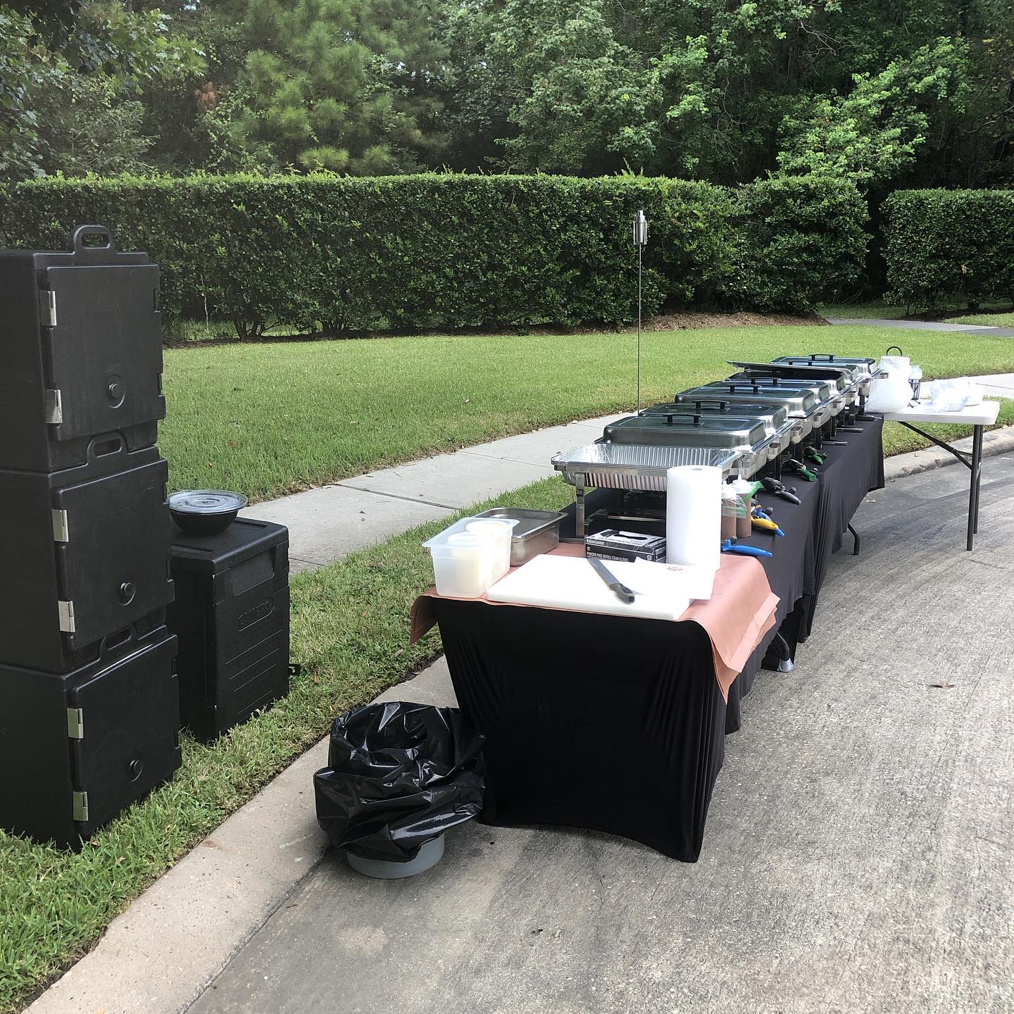 On-Site BBQ Cooking